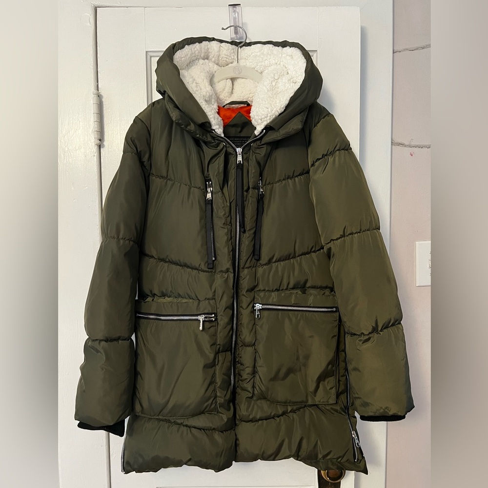Steve Madden Women's Puffer Parka Jacket